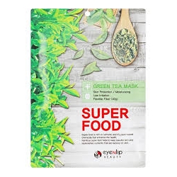 EYENLIP Beauty - Super Food Green Tea Mask, 23 ml - maska w płachcie z ekstarktem z zielonej herbaty